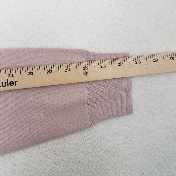 NEW Nordstrom Men's Shop L Merino Wool Pullover Sweater in Pink Antique - Picture 9 of 9